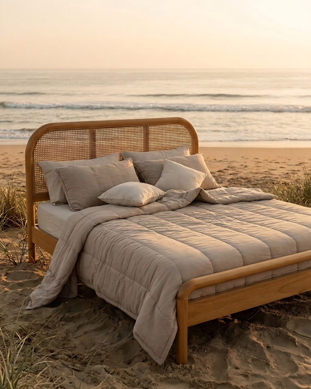 Rattan Arch Bed II